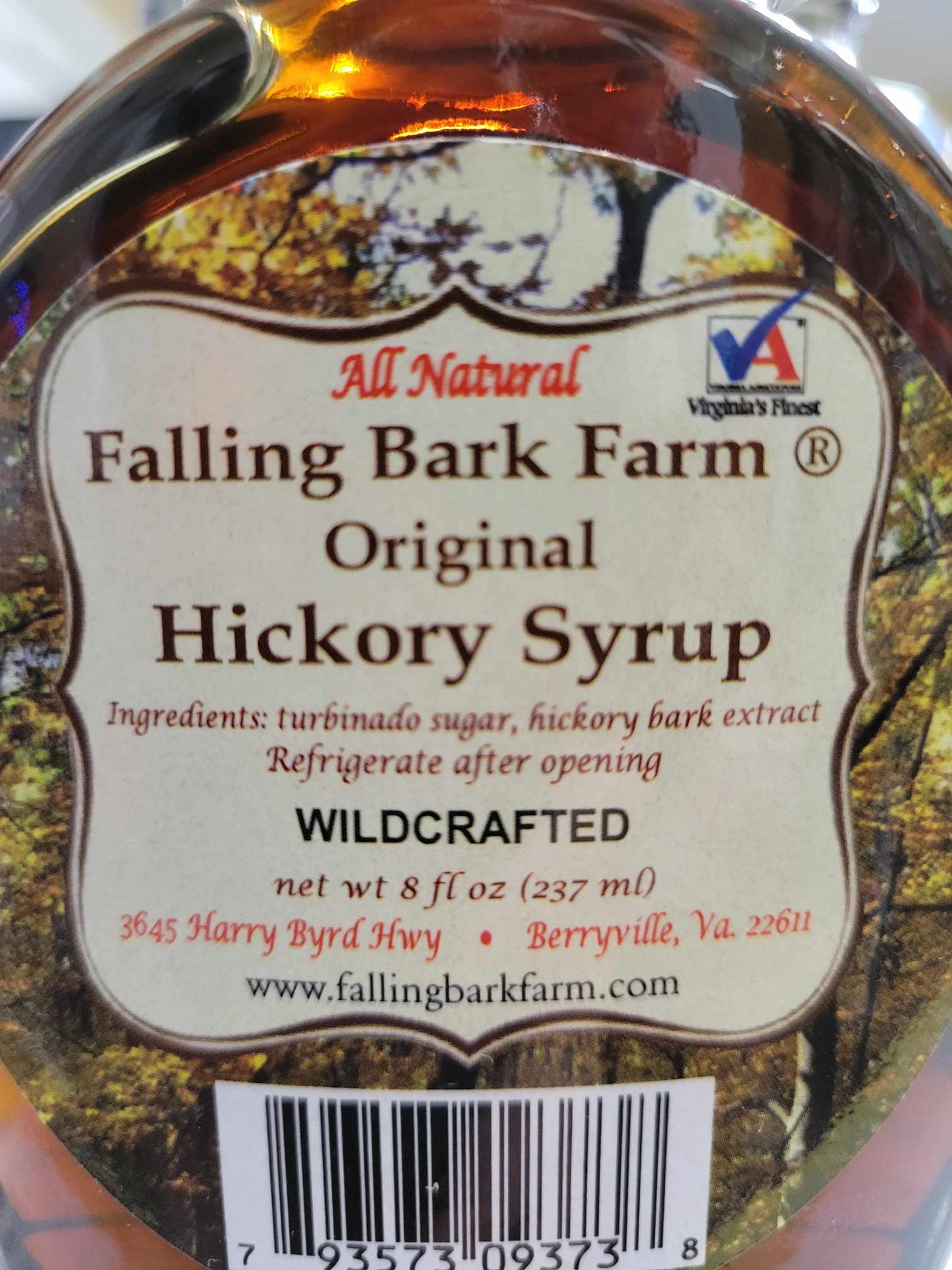 Falling Bark Original Hickory Syrup