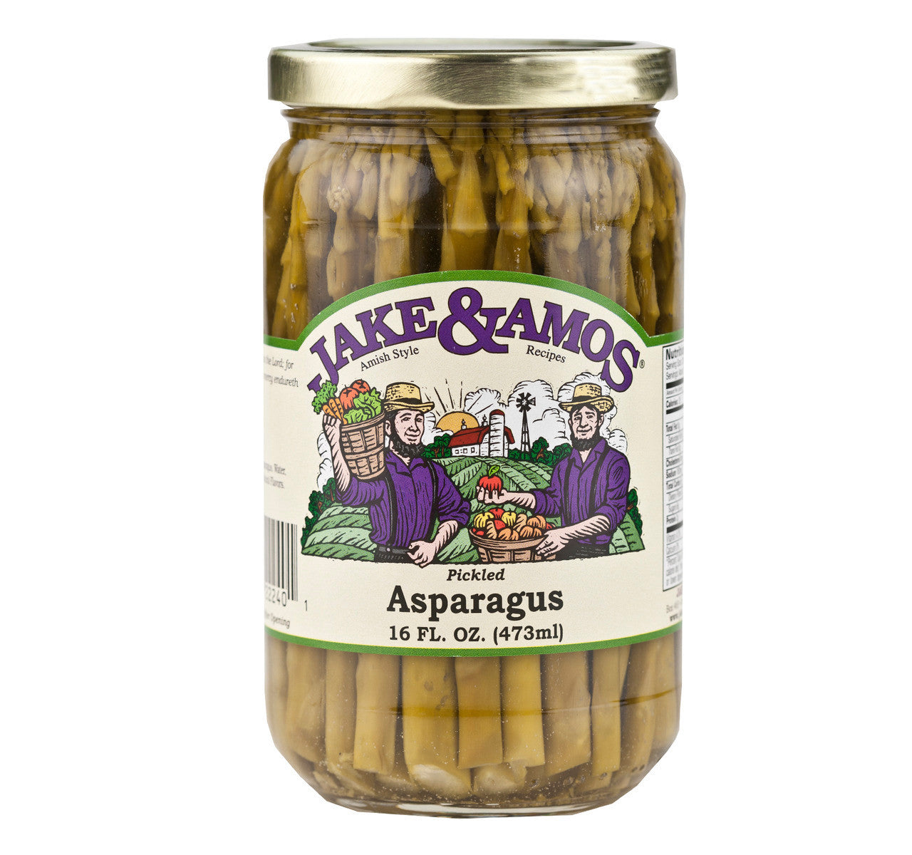 Jake & Amos Pickled Asparagus