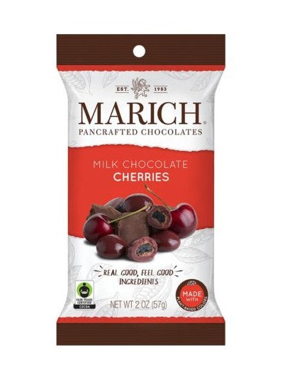 Marich Pancrafted Chocolate Cherries 2 OZ
