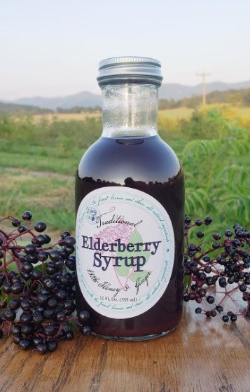 Long Acre Elderberry Syrup 12 OZ
