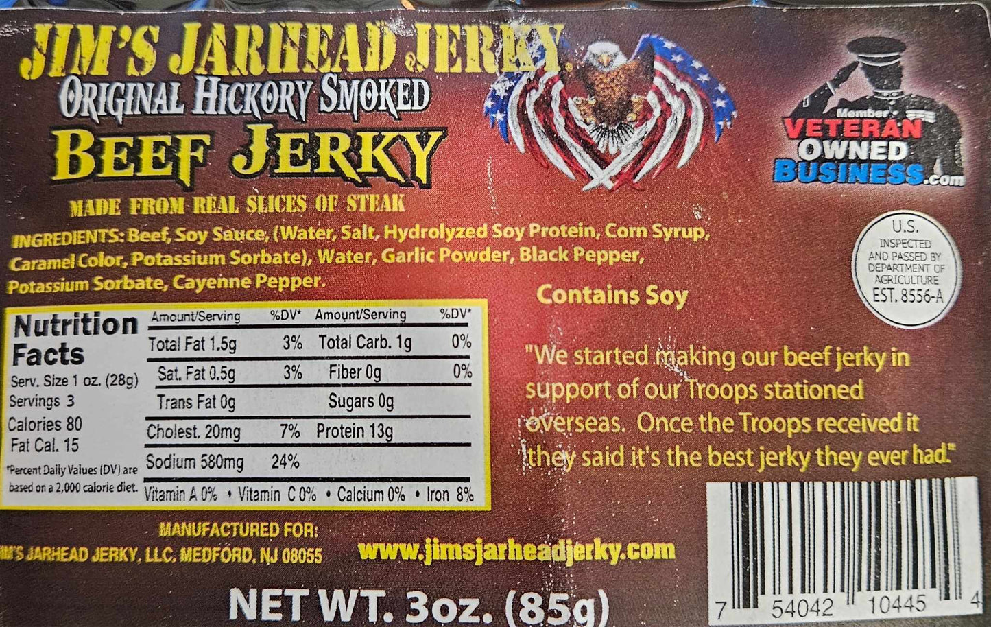 Jim's Jarhead Jerky