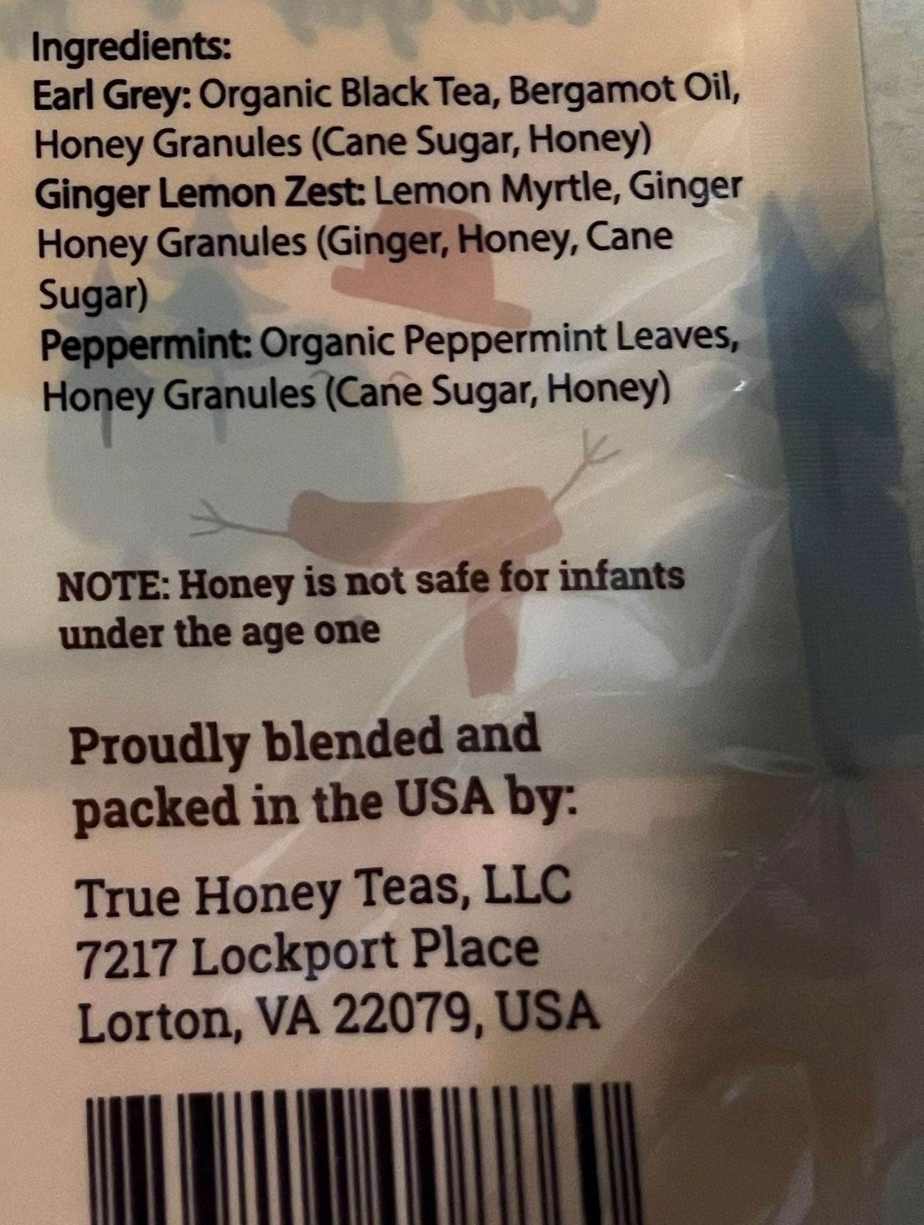 True Honey Teas Winter Variety - 12 Pack